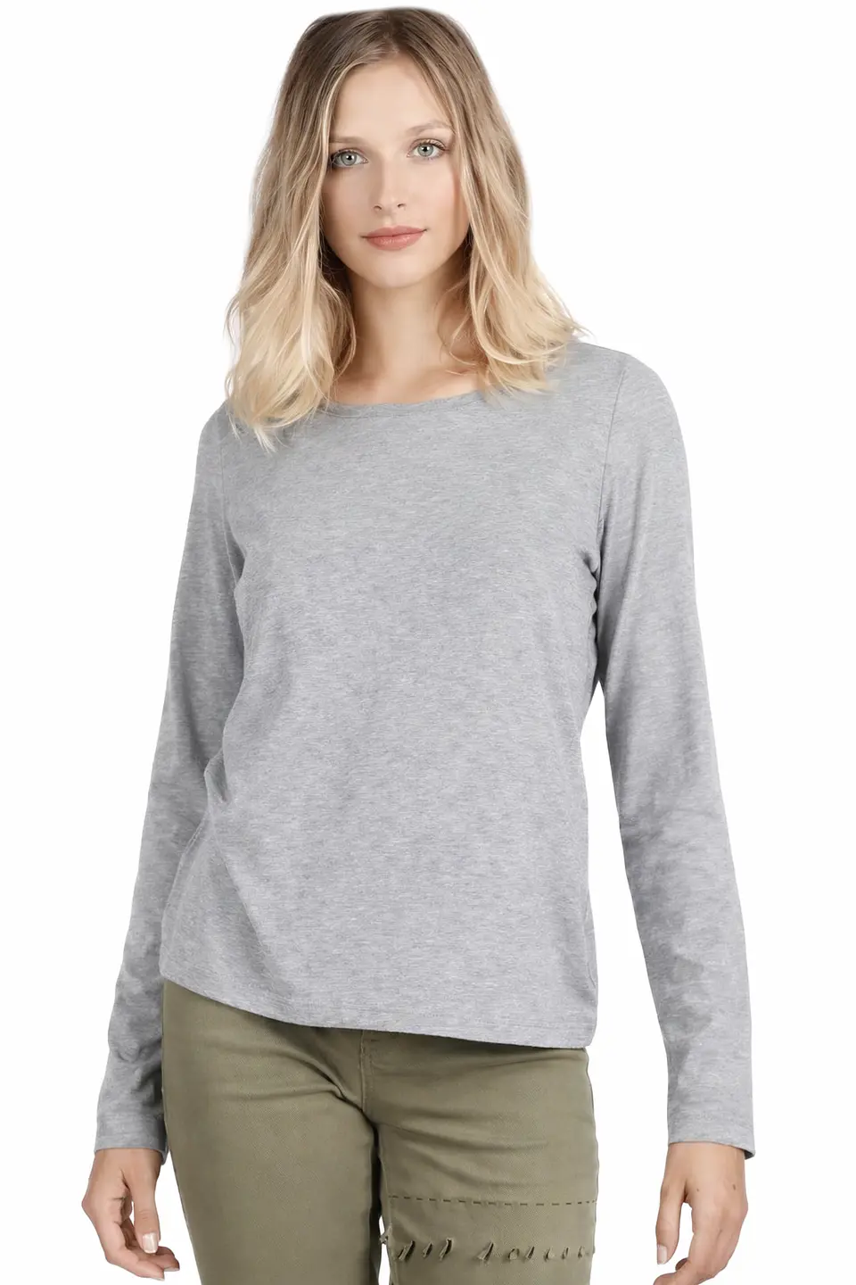 Molde Digital Polera Manga Larga Mujer Pack Talles S A Xxl 1