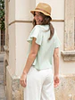 Molde Digital Blusa Con Jareta Central, Pack Talles S Al Xxl - Miniatura 2
