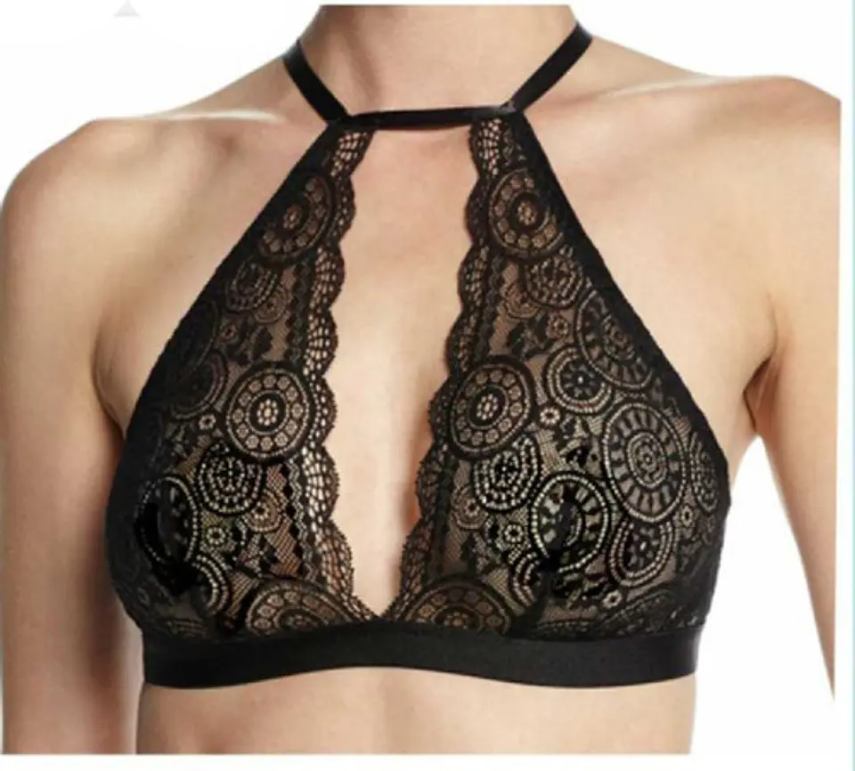 Patrones Moldes Bralette  Halter Corpiño Lenceria Imprimible 1