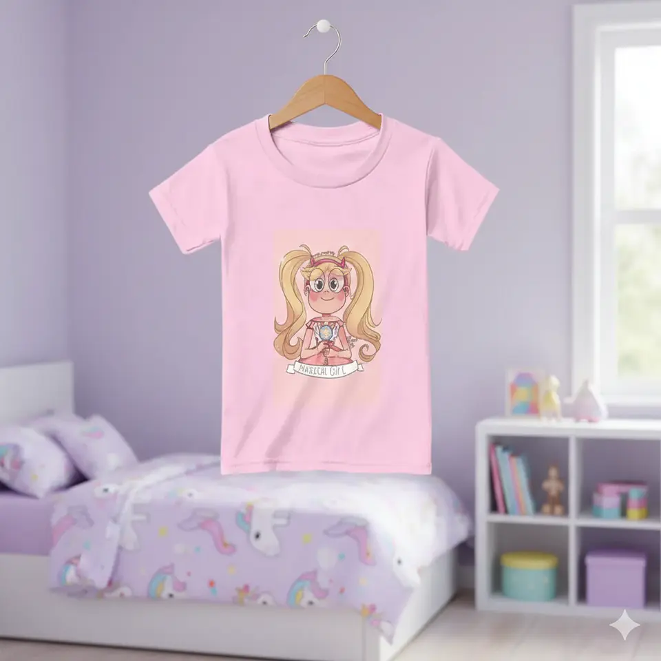 Molde Digital Polera Manga Corta Niña Pack Talles 2 Al 16 1