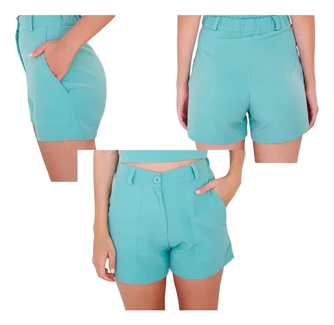 Molde Digital Short Bolsillo Plaque Pack Talles S A Xxl