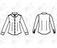 Moldes Patrones Imprimibles Camisa Basica Entallada S Al Xxl - Miniatura 3