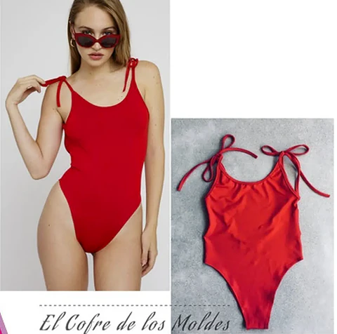 Molde Digital Malla Con Bretel Para Anudar Pack 5 Talles!