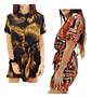 Molde Digital Vestido Camisa Con Lazo, Pack Talles S Al Xxl - Miniatura 1