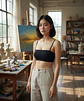 Molde Digital Bandeau - Crop Top C/breteles Talles S A Xxl - Miniatura 1
