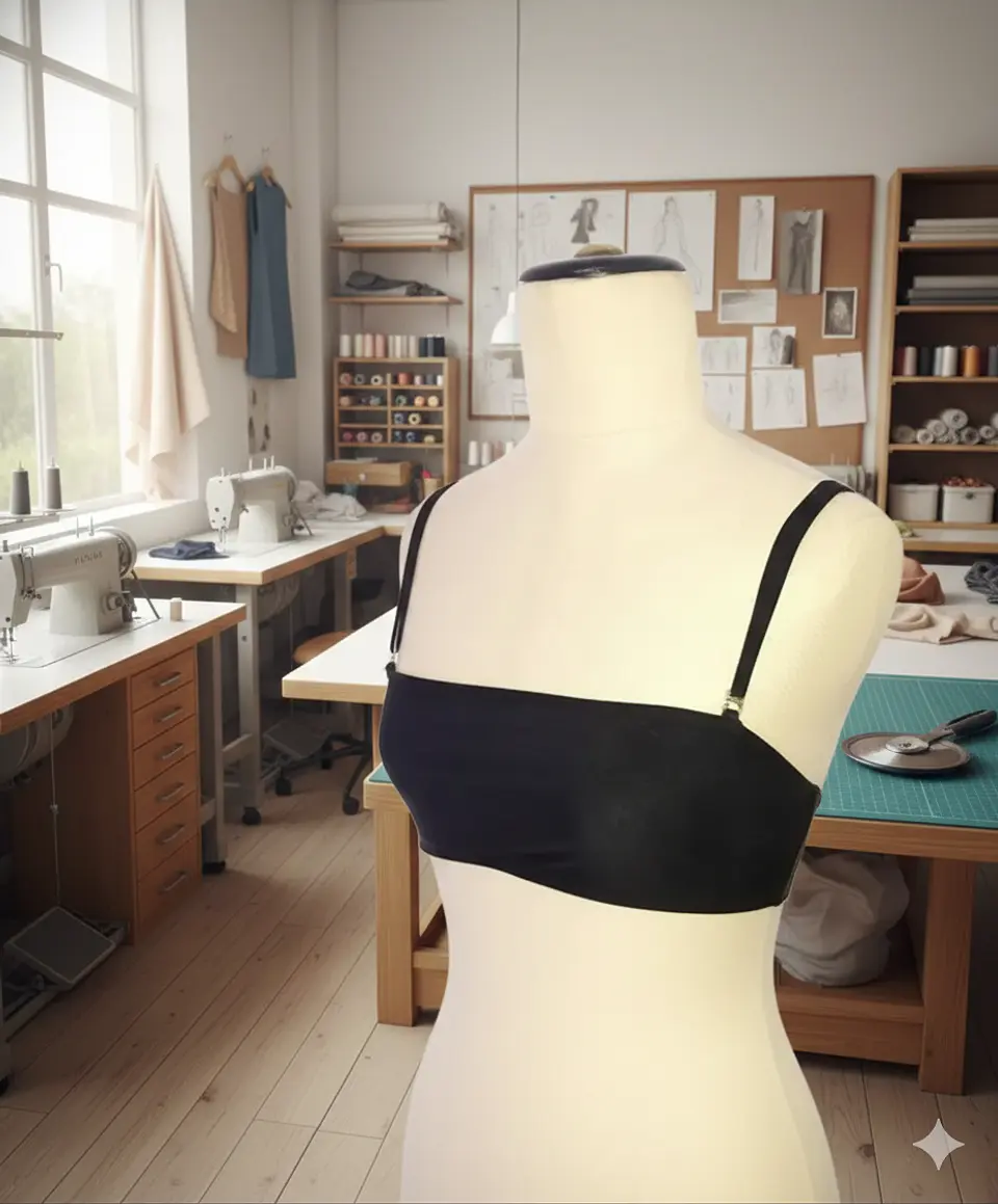 Molde Digital Bandeau - Crop Top C/breteles Talles S A Xxl 3