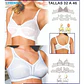 Patrones Moldes Corpiño Reductor Sujetador /  Brasier / Sutién / X2/6tal Lenceria Imprimible - Miniatura 2