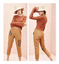 Molde Digital Pantalon Capri Bolsillo Parche Talles S A Xxl - Miniatura 2