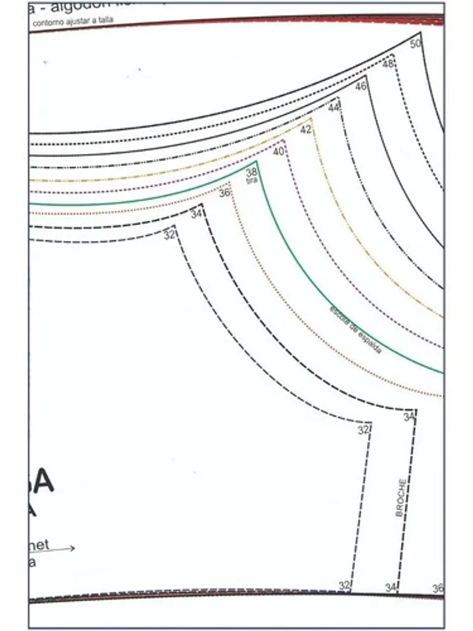 Patrones Moldes Corpiño Reductor Sujetador /  Brasier / Sutién / X2/6tal Lenceria Imprimible 3