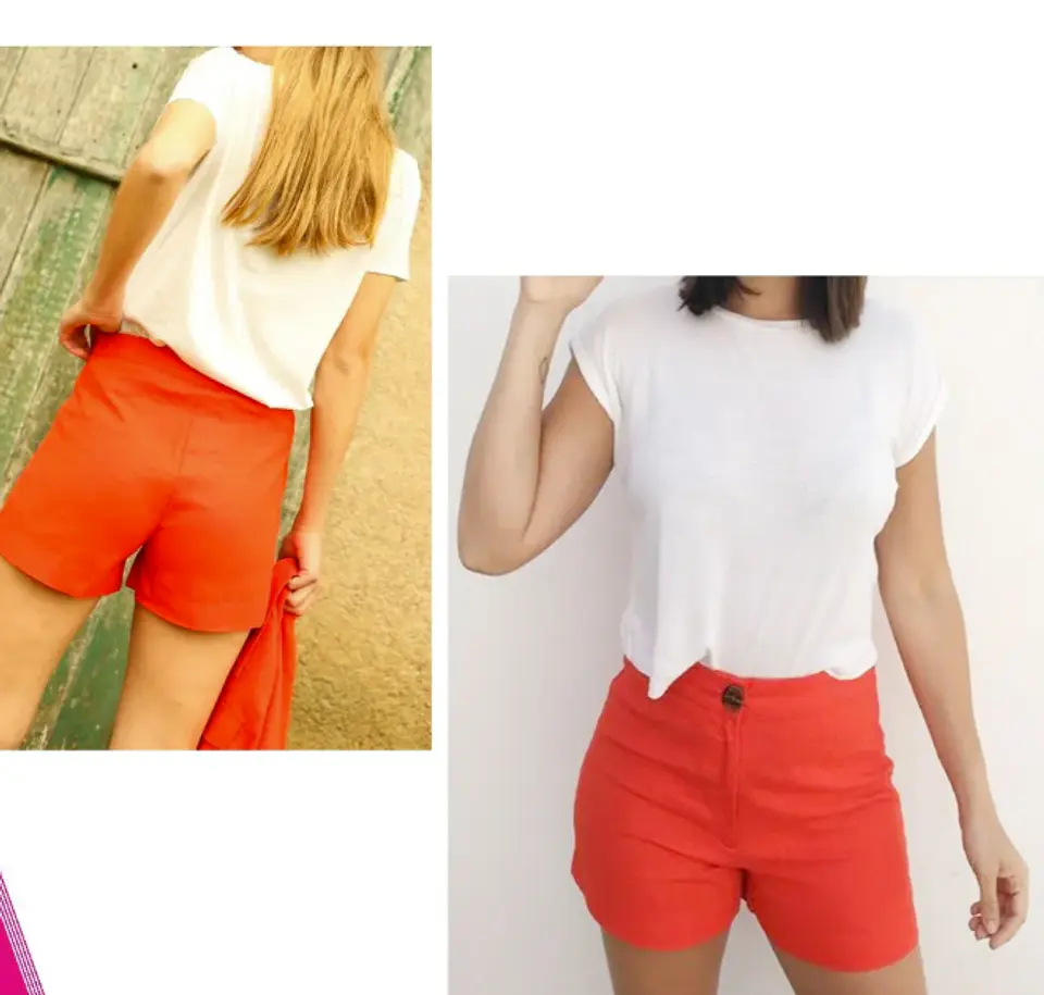 Molde Digital Short Estilo Sastrero Pack Talles S A Xxl 3