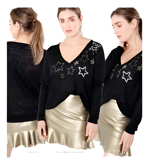 Molde Digital Falda Cuerina Con Volado, Pack Talles S A Xxl