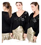 Molde Digital Falda Cuerina Con Volado, Pack Talles S A Xxl - Miniatura 1