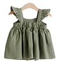 Molde Digital Blusa Beba Con Volado Bretel, Talles 1 Al 5 - Miniatura 2