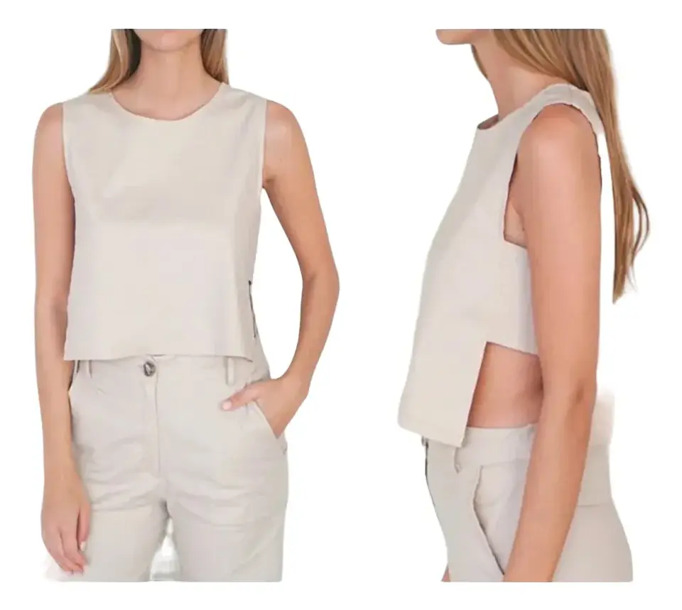 Molde Digital Top Con Detalle Al Costado, Pack Talles S A Xxl 2