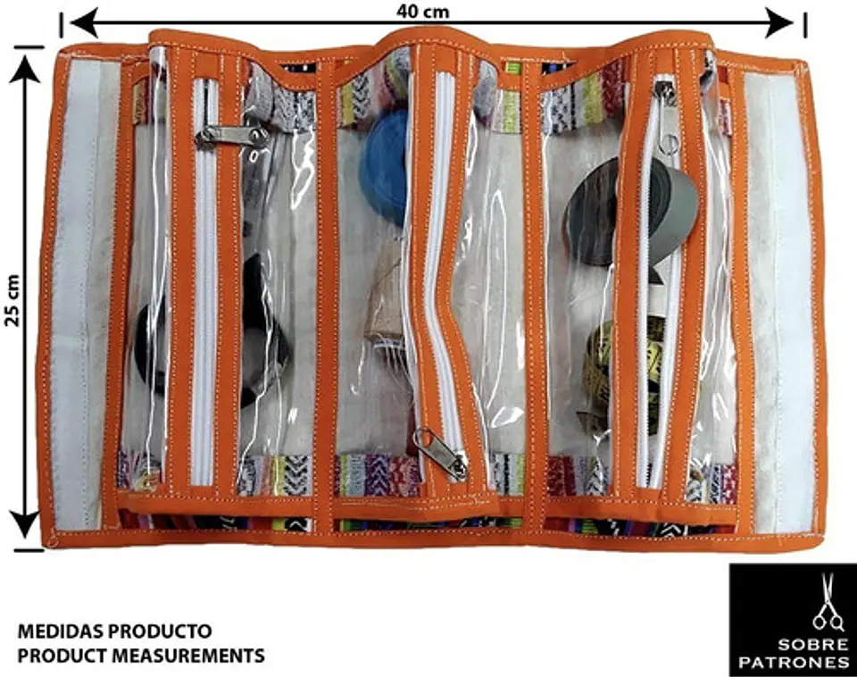 Molde De Costura, Patron Cartuchera - Porta Lápices , Pdf 5