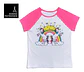 Molde De Costura, Patron Polera Ranglan Mc Nena, Imprimible - Miniatura 2