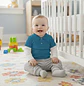 Molde Digital Polera Bebe Cuello Camisero, pack Talles 1 Al 5 - Miniatura 1