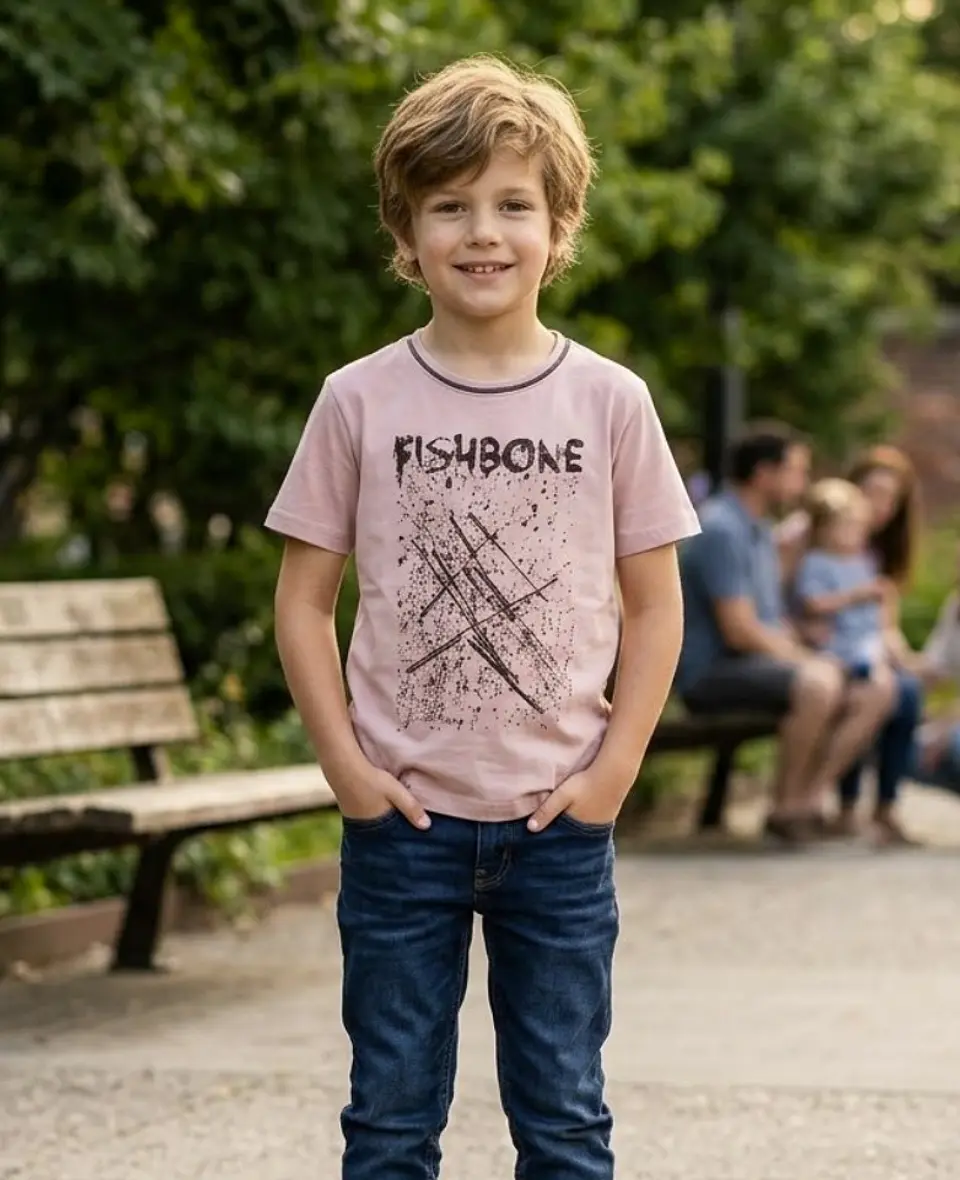 Molde Digital Polera Niño Manga Corta Pack Talles 8 A 16 1