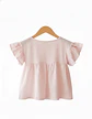 Molde Digital Polera Beba Manga Volado, Pack Talles 1 Al 5 - Miniatura 2