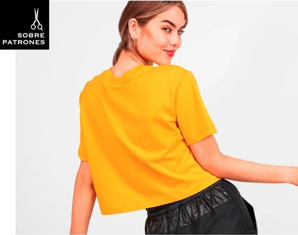 Molde De Costura, Patron Polera Pupera Dama, Imprimible 7