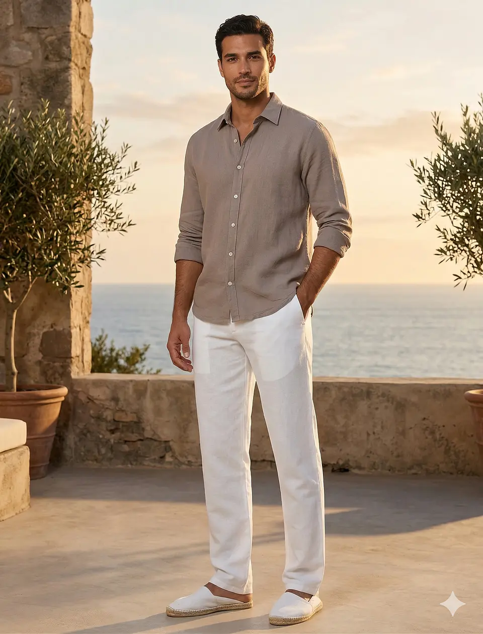 Molde Digital Pantalon Playero Cintura Con elastico, Talles S A Xxl 1