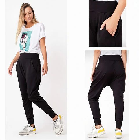 Molde Digital Calza Babucha Con bolsillo, Pack Talles S Al Xxl