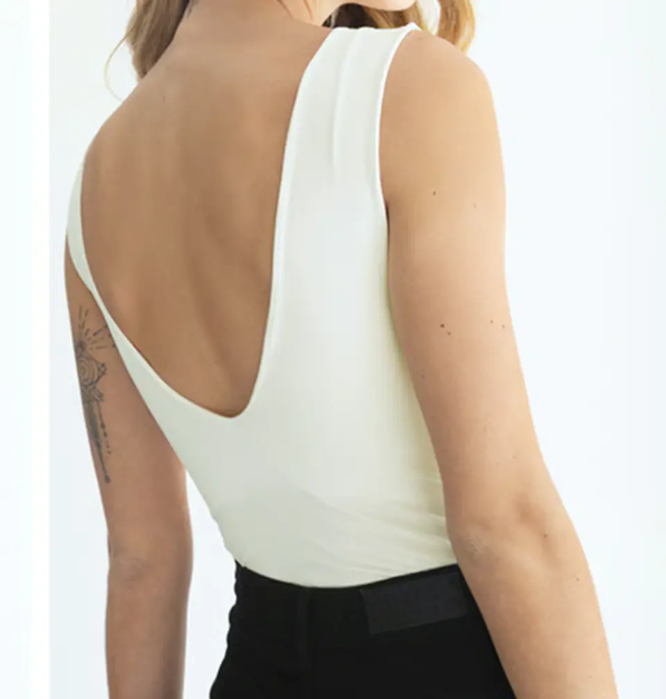 Molde Digital Malla Body Escote V, Pack Talles S Al Xxl 2