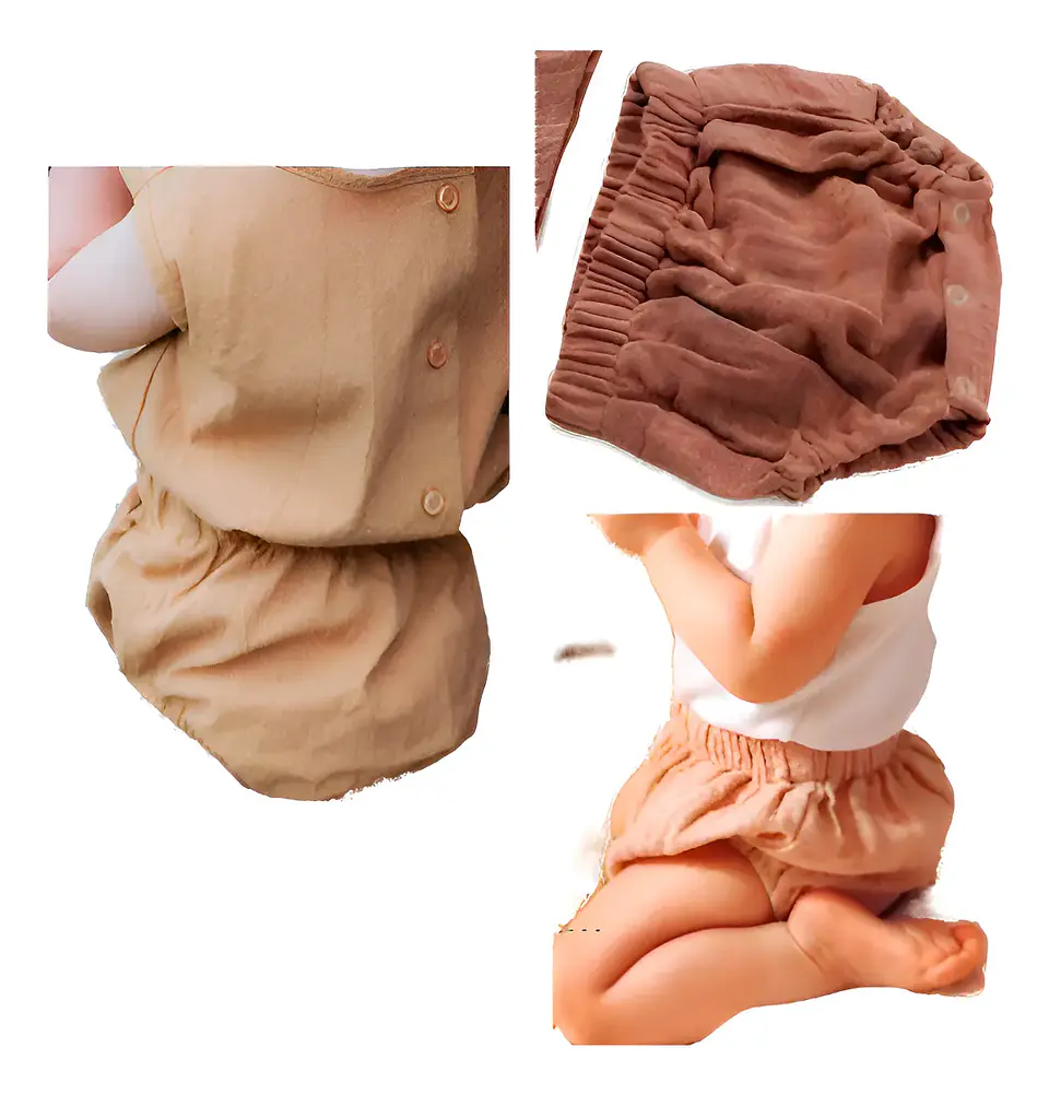 Molde Digital Pañalero Bebe Con abertura Inferior, talles 1 A 5 2