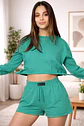 Molde Digital Remera Crop Con Cordones, Pack Talles S Al Xxl - Miniatura 1