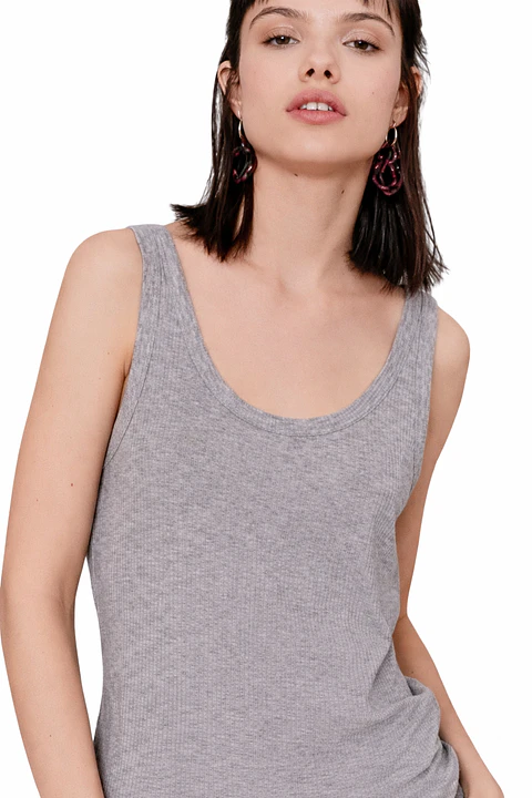 Molde De Costura, Patron Musculosa Morley Dama, Imprimible