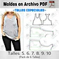 Moldes Patrones Imprimibles Sudadera Talle Especial 5 Al 10 - Miniatura 1