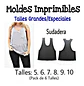 Moldes Patrones Imprimibles Sudadera Talle Especial 5 Al 10 - Miniatura 3