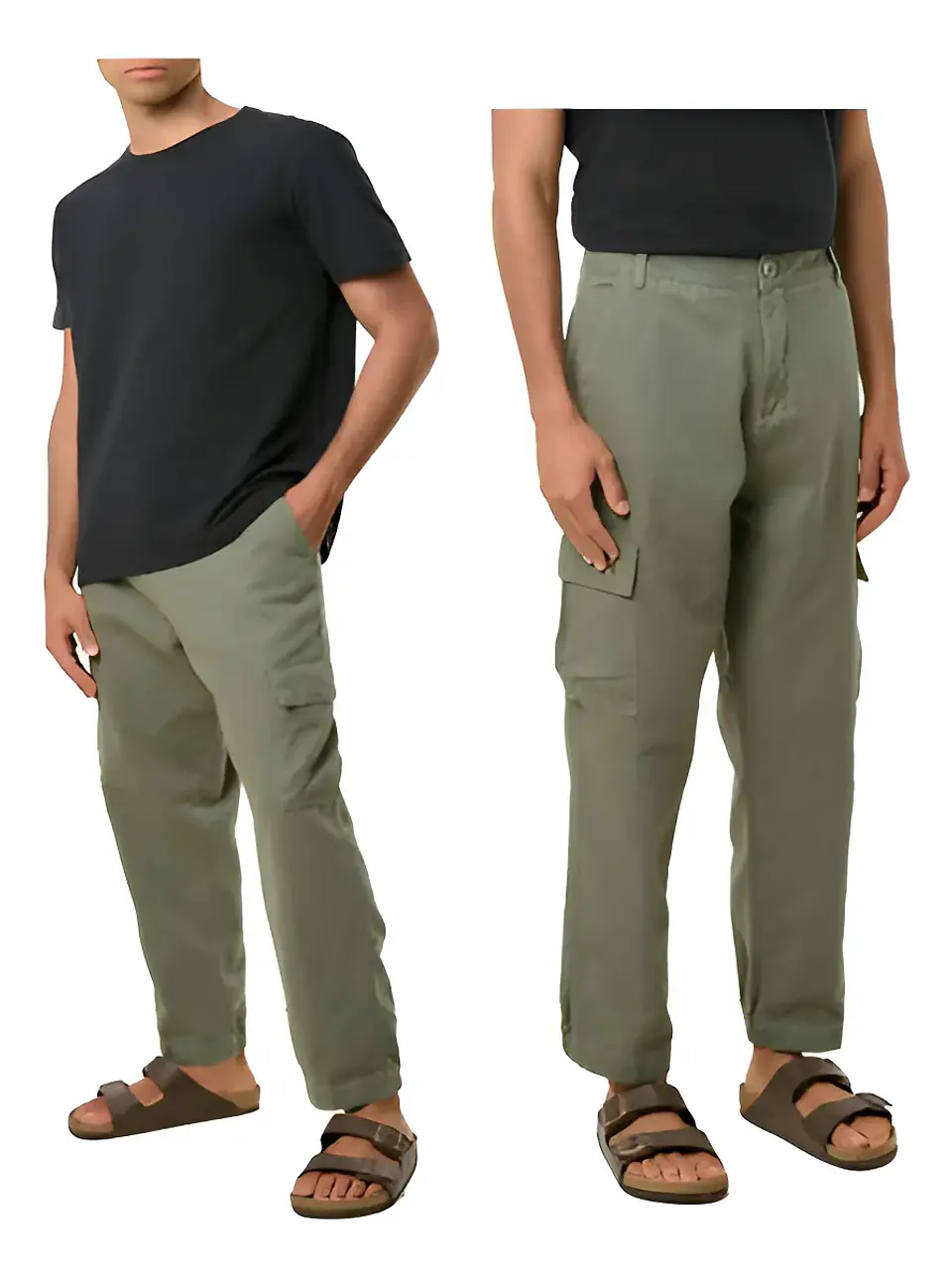 Molde Digital Pantalon Cargo Hombre, Pack Talles S Al Xxl 2