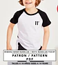 Molde De Costura, Patron Remera Ranglan Mc Nene , Imprimible - Miniatura 1