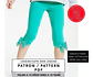 Molde De Costura, Patron Leggings Nena, Imprimible - Miniatura 2