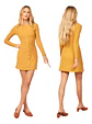 Molde Digital Vestido Con Abotonadura Patron Pack 5 Talles! - Miniatura 2