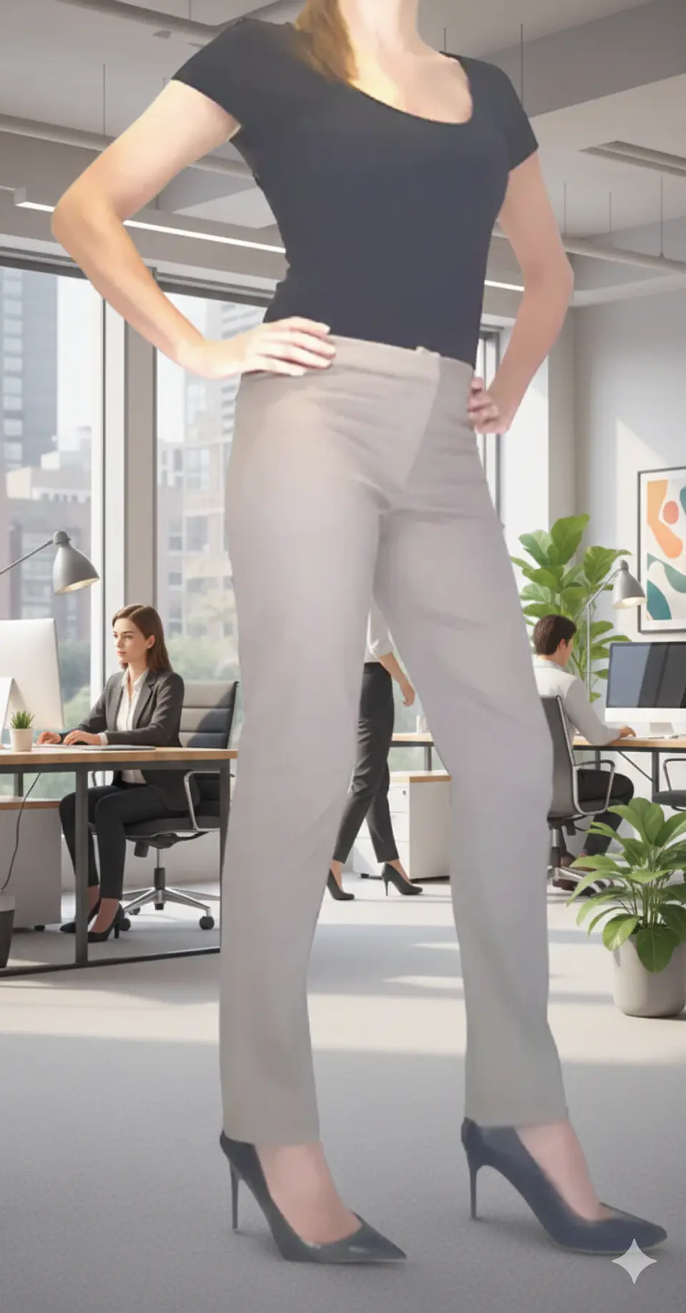 Molde Digital Pantalon De Vestir , Oficina , Talles S Al Xxl 1