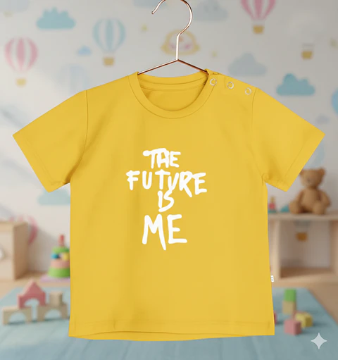 Molde Digital Polera Manga Corta Bebe Pack Talles 1 Al 5