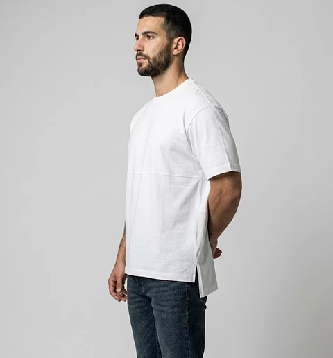 Molde Digital Polera Ruedo Irregular, Pack Talles S Al Xxl