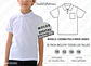 Molde Imprimible Polera Polo Niños Unisex Talles 10/12/14/16 - Miniatura 1
