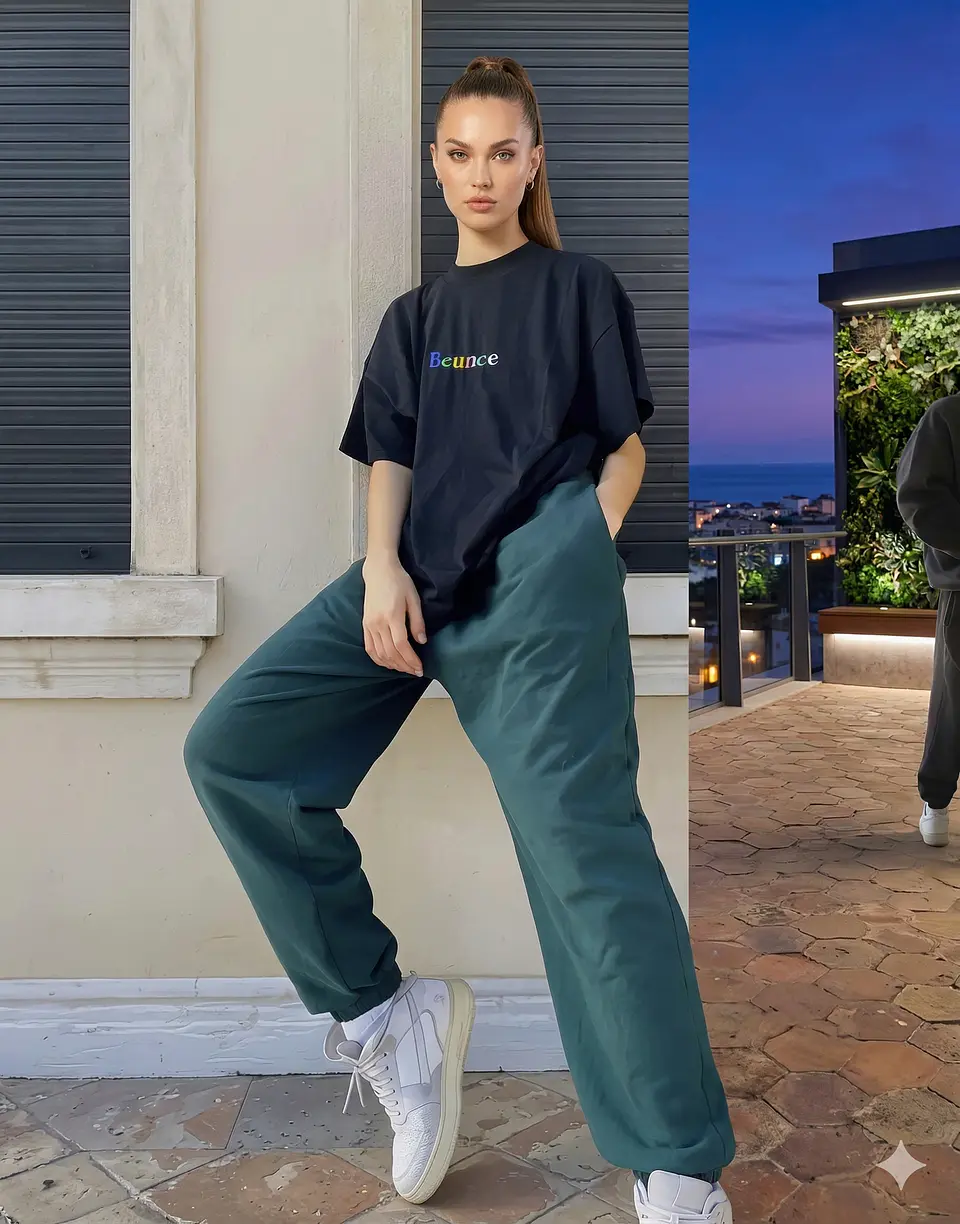 Molde Digital Jogger Unisex Estilo Oversize, Talles S A Xxl 2