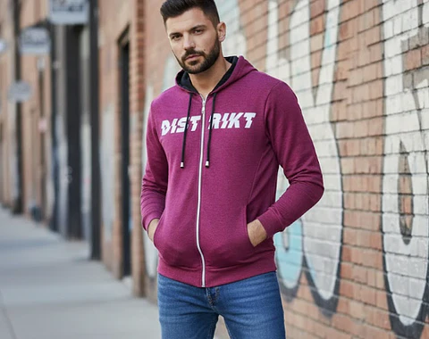 Molde Digital Chaqueta Buzo Slimfit Hombre Pack 5 Talles!