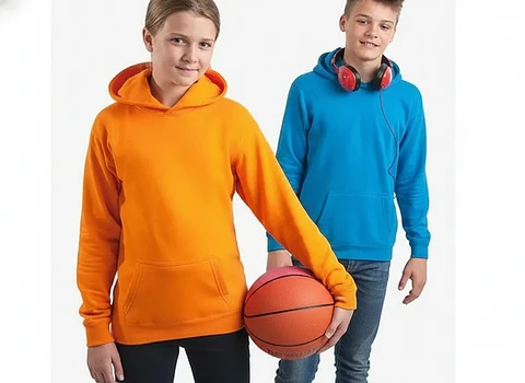 Molde De Costura, Patron Polerón Canguro Capucha Niños, Imprimible