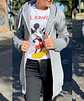 Molde Digital Chaqueta Buzo Mujer, Patron Pack Talles S A Xxl - Miniatura 1