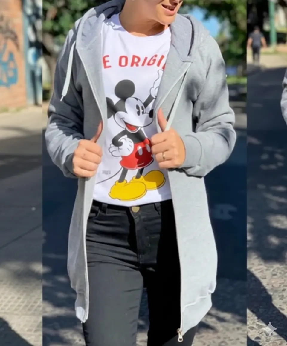 Molde Digital Chaqueta Buzo Mujer, Patron Pack Talles S A Xxl 1