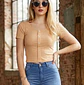 Molde Digital Sweter con botones Manga Corta, Talles S Al Xxl - Miniatura 2