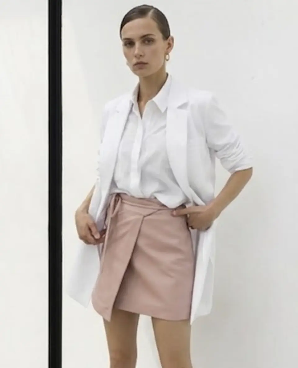 Molde Digital Falda-pollera Portafolio/solapa, talles S A Xxl 4