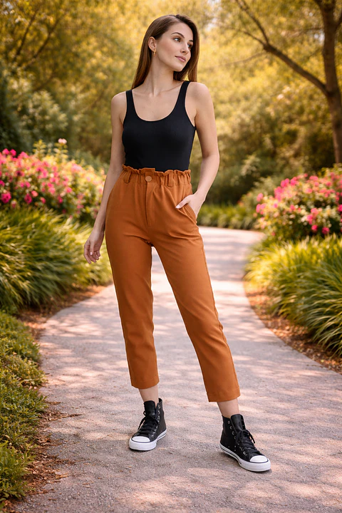 Molde Digital Pantalon Sastrero, Pack Talles S Al Xxl