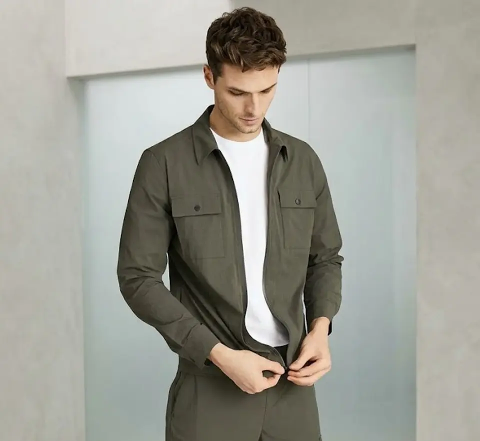 Molde Digital Campera Cuello Sport C/canesu, Talles S Al Xxl 1