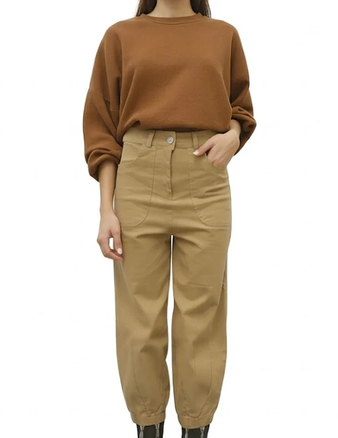 Molde Digital Pantalon Babucha Con Alforzas, Talles S Al Xxl
